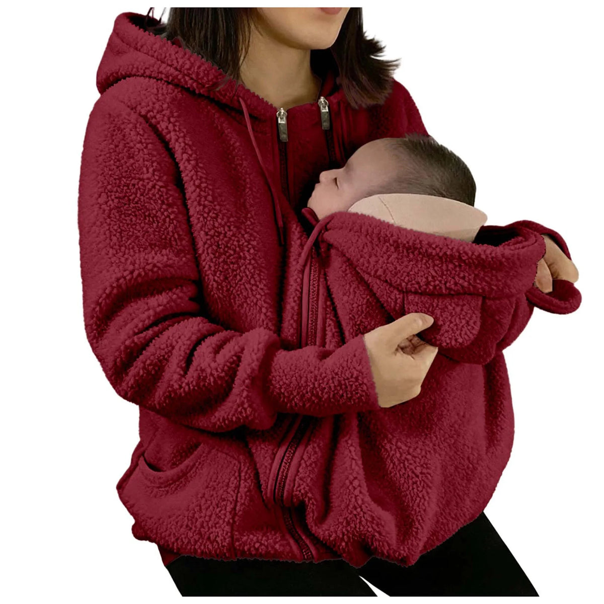 Woman’s 3-in-1 Baby Carrier Hoodie