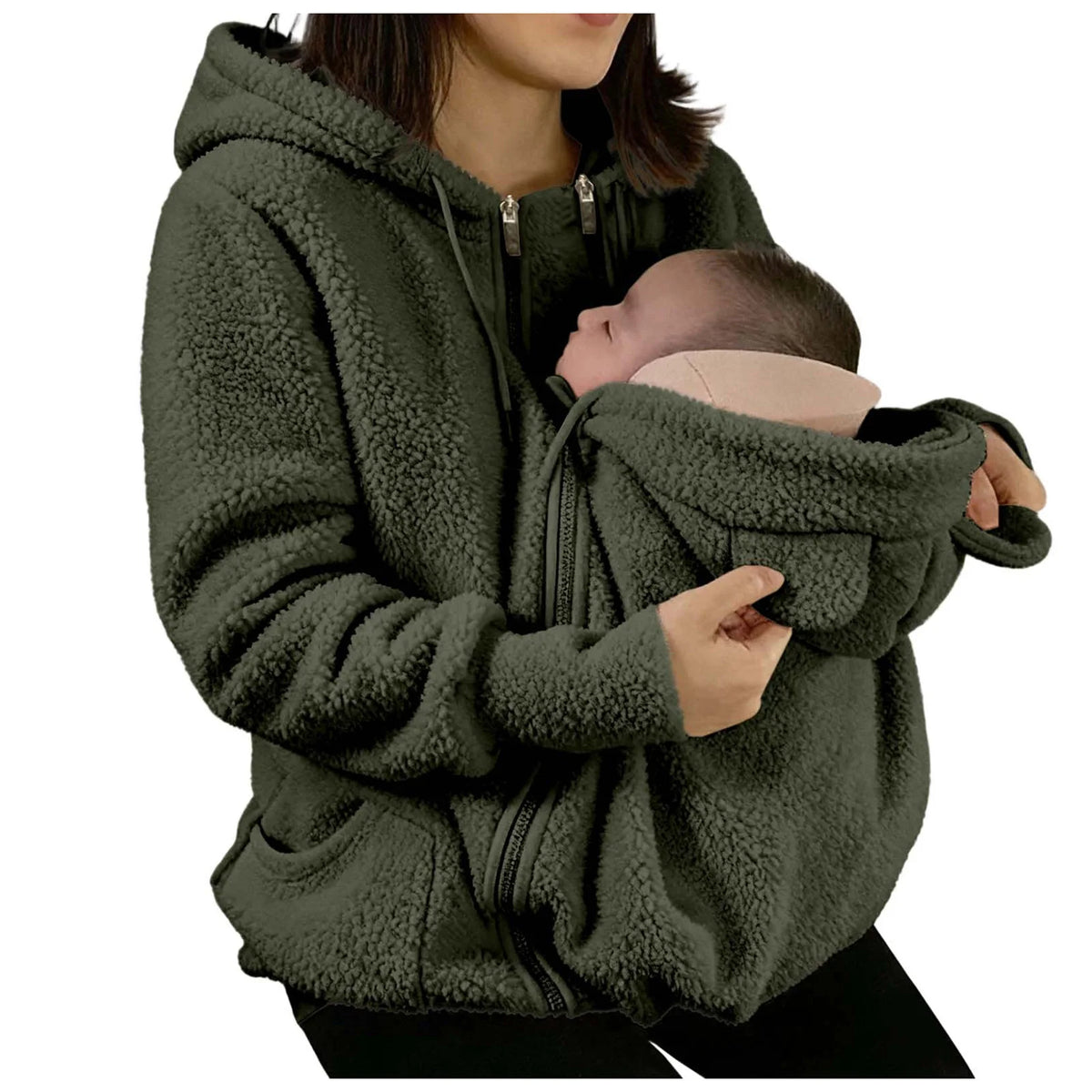 Woman’s 3-in-1 Baby Carrier Hoodie