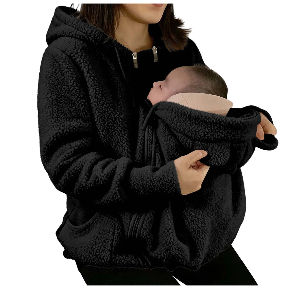 Woman’s 3-in-1 Baby Carrier Hoodie